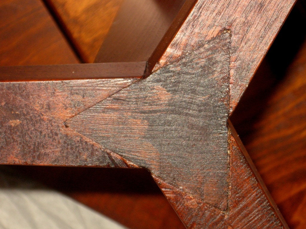 American Black Walnut Triangular End Table c.1955