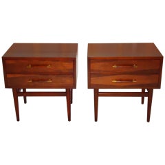 American Martinsville Pair of Night Stands c.1955