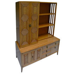 Mount Airy Furniture Company Storage Cabinets Tables 1960s Casa Linda Credenza Buffet By Mount Airy