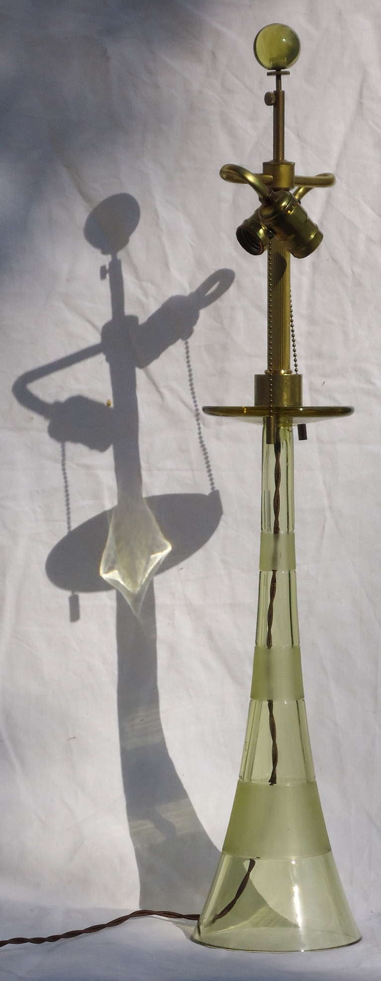 Murano Glass Table Lamp John Hutton Donghia, circa 1980 4