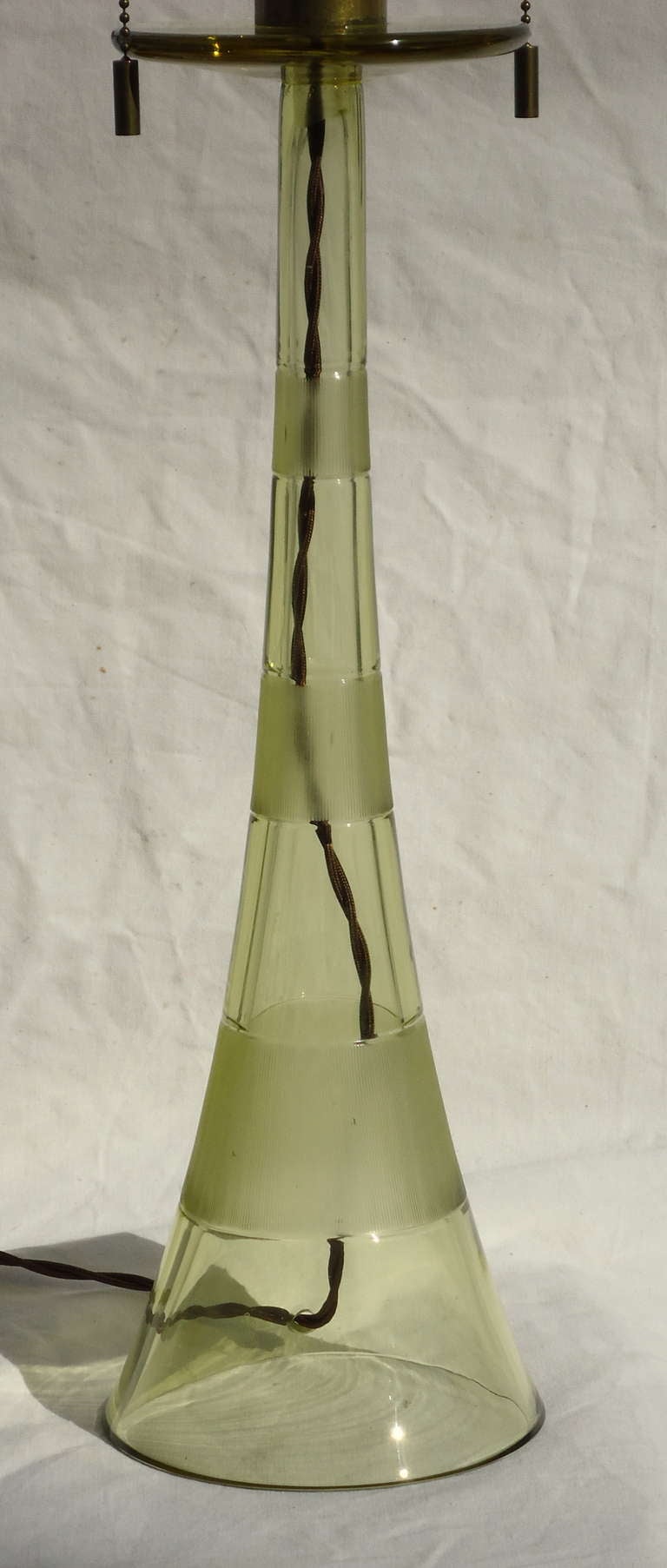 Murano Glass Table Lamp John Hutton Donghia, circa 1980 3