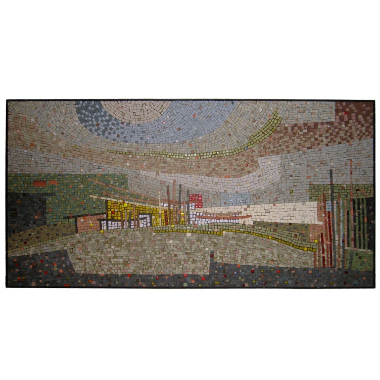 Raymond Gallucci Tile Moziac Wall Piece