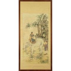 Early 20th Century Chinese Scroll Painting, circa 1920