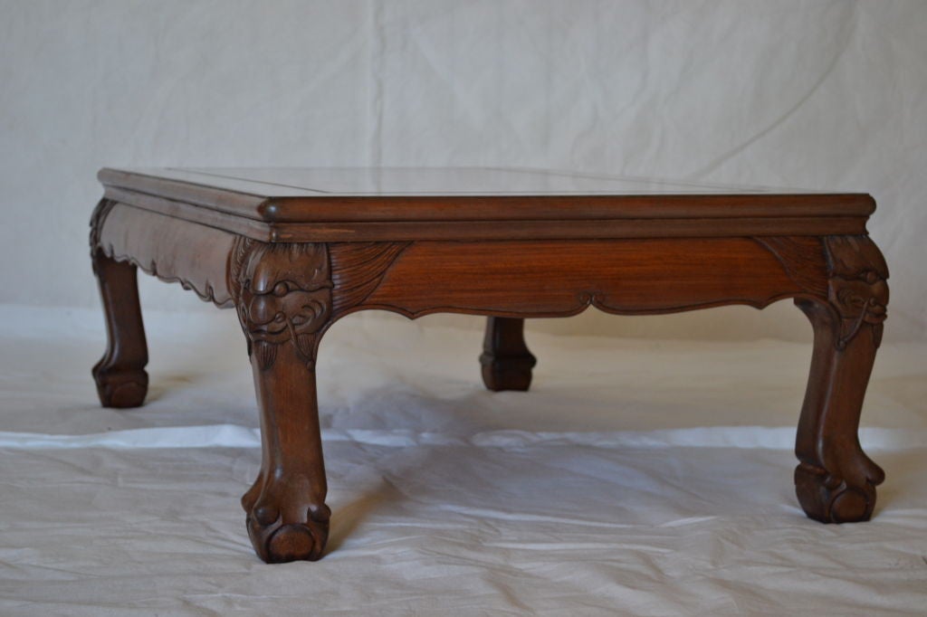 Chinese Export Chinese, hard wood, Kang Table, 20th Century For Sale