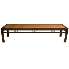 Michael Taylor, Walnut Coffee Table designed for Baker 