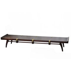 Edmond Spence Mahogany Coffee Table for Industria Mueblara, Mexico 1953 12