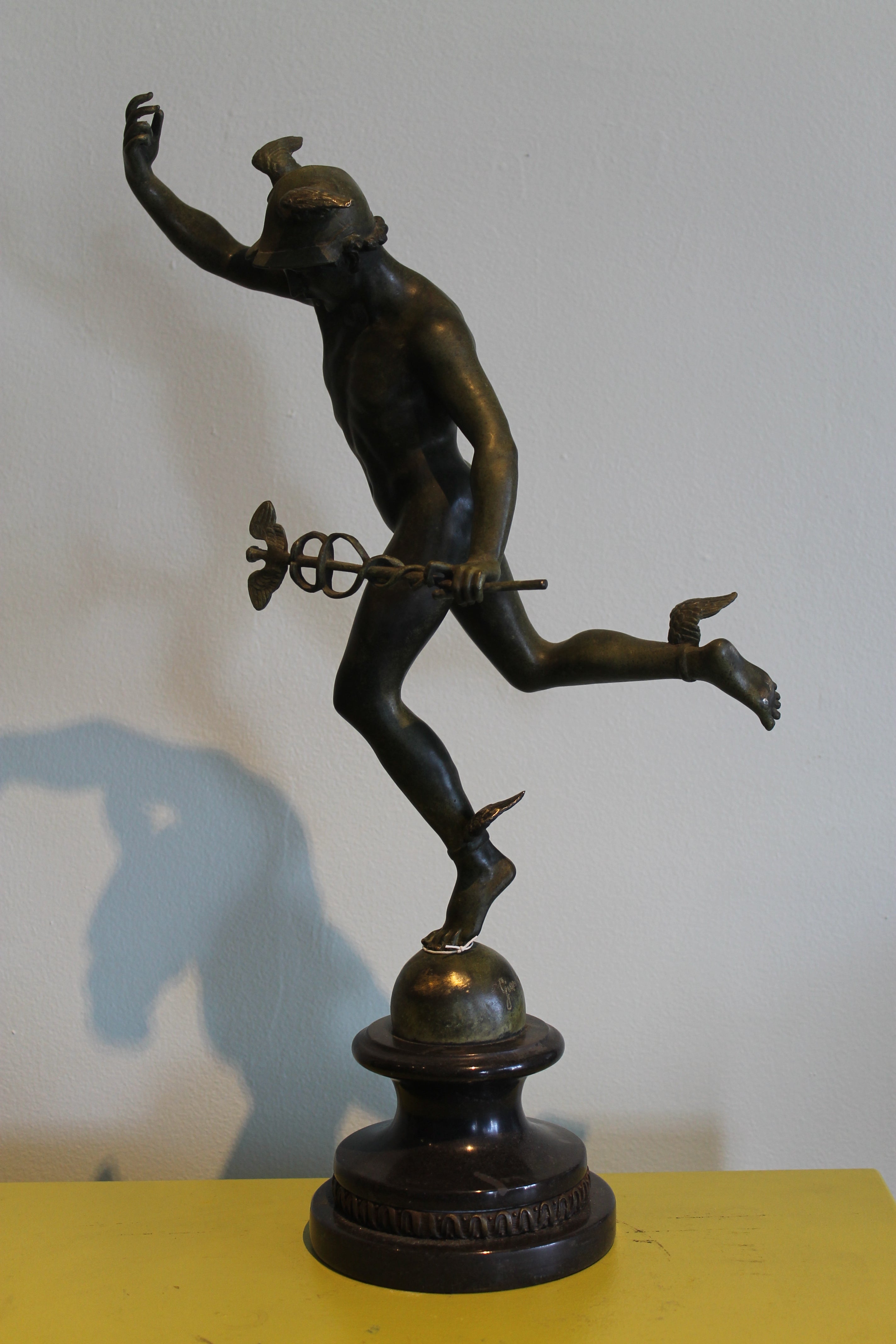 Mercury Statue by Giam Cologma