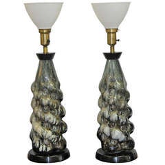 Glass Brutalist Lamps