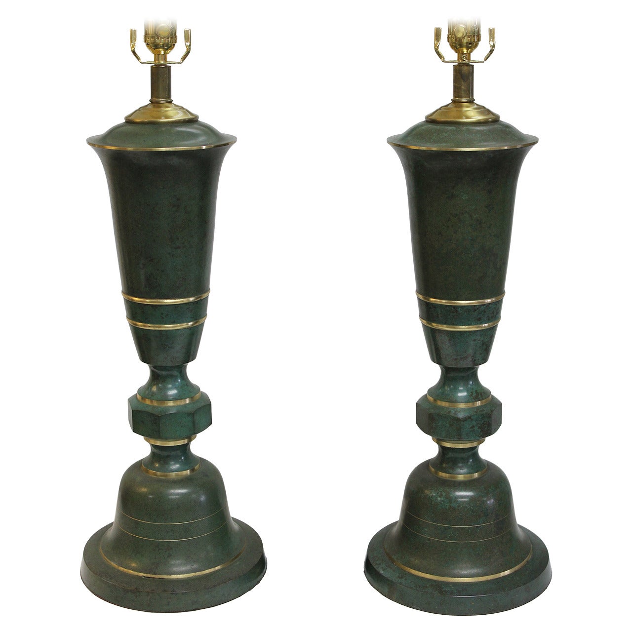 Lamps attributed to Carl Sorensen