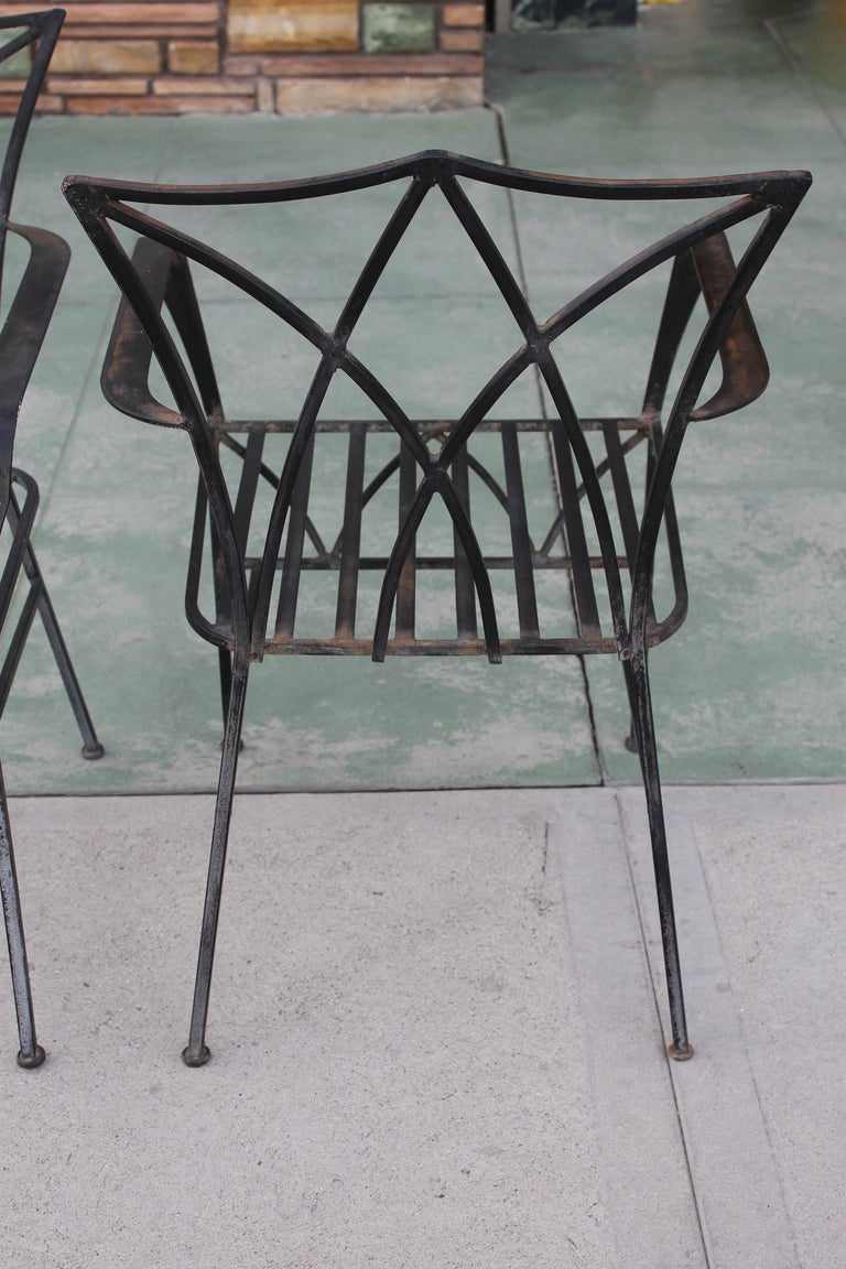 American Hollywood Regency Patio Chairs