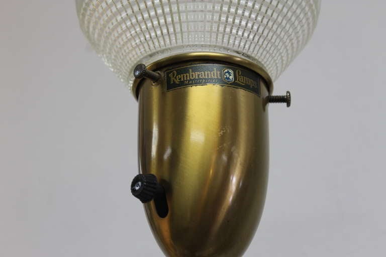 Paire de lampes monumentales de Rembrandt 1