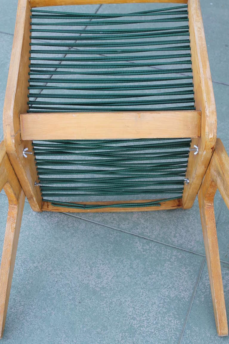 Hardwood chairs, manner of Klaus Grabe 1