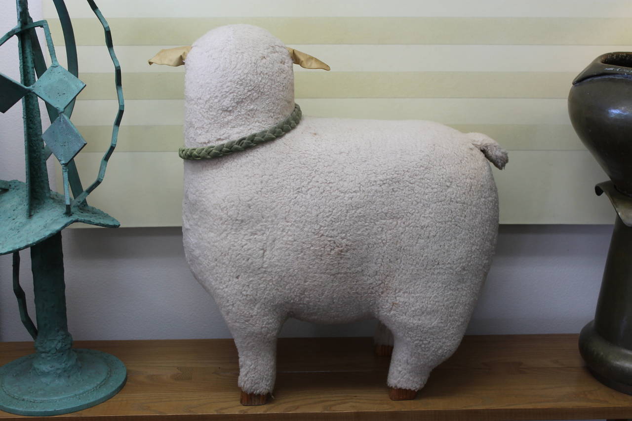 American Sheep in the Style of Lalanne,  signed E. Arnold 79