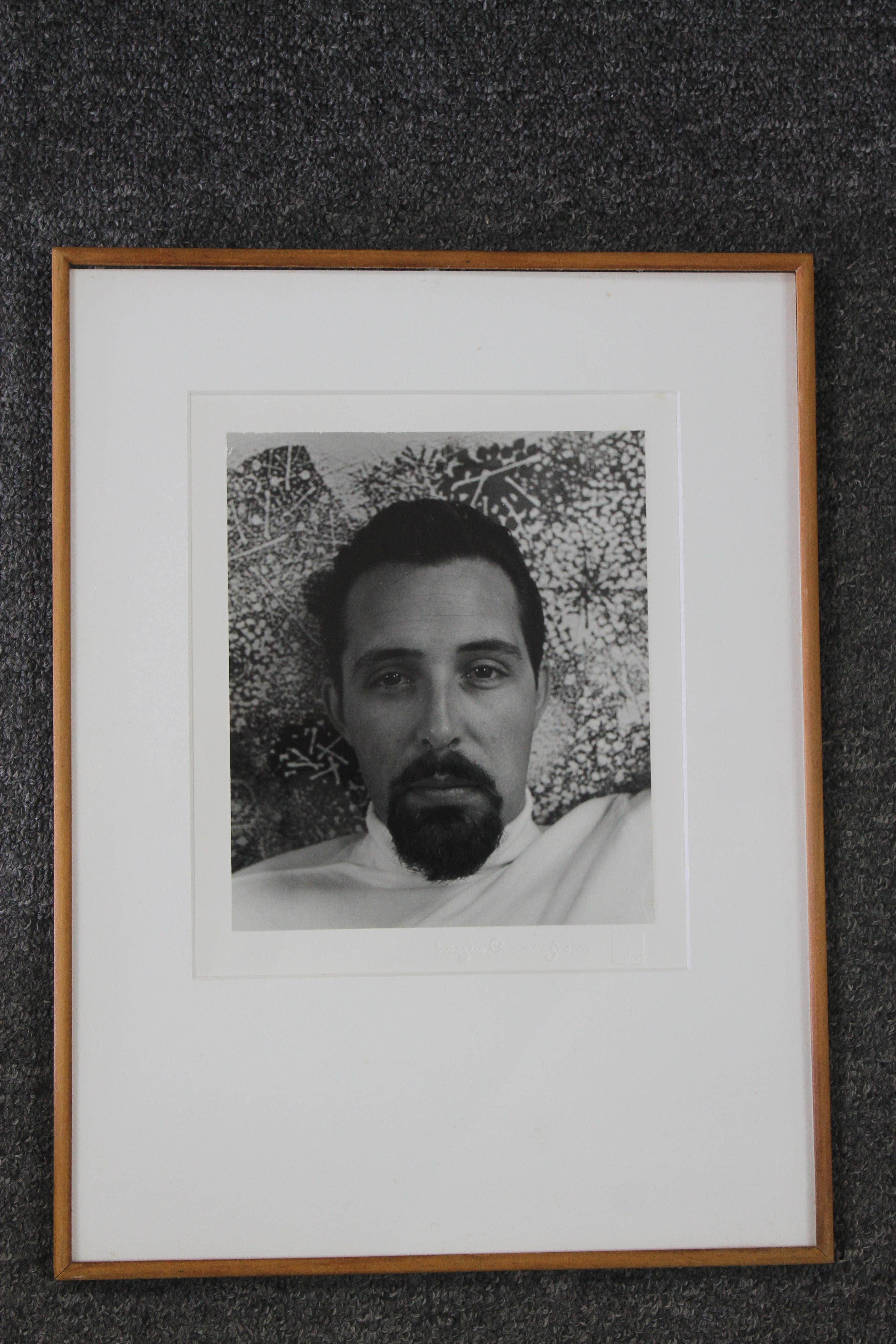 Imogen Cunningham photograph of David Cole, 1962
