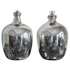 Vintage Mercury Glass Table Lamps