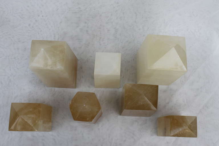 American Calcite Crystal Obelisk Collection