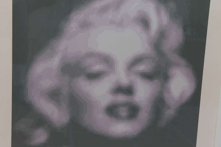 Américain Lithographie de Marilyn Monroe par Yvaral