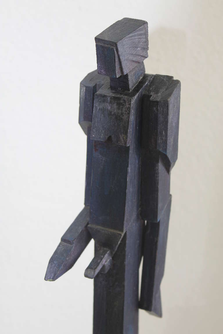 Richard Faralla Wood Standing Figure