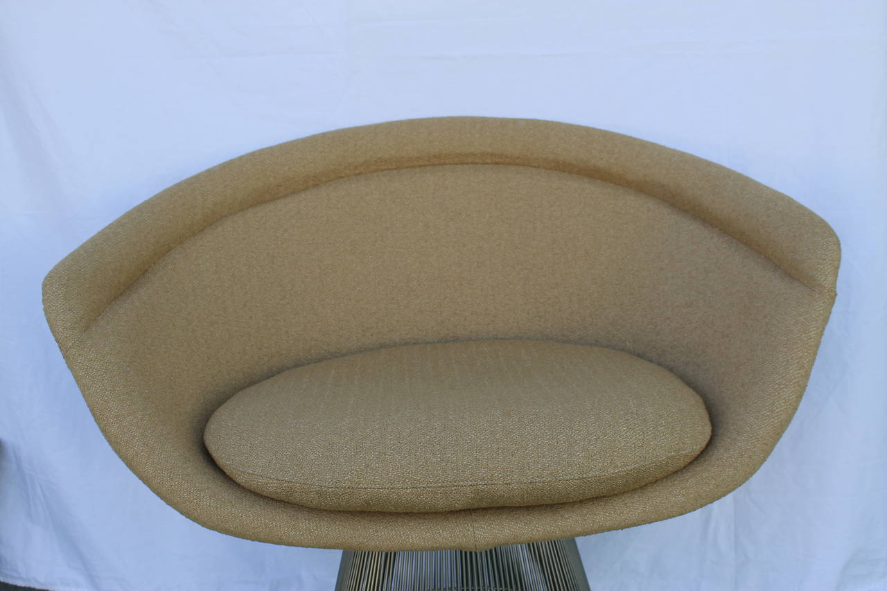Vintage Warren Platner Lounge Chair by Knoll In Excellent Condition In Palm Springs, CA
