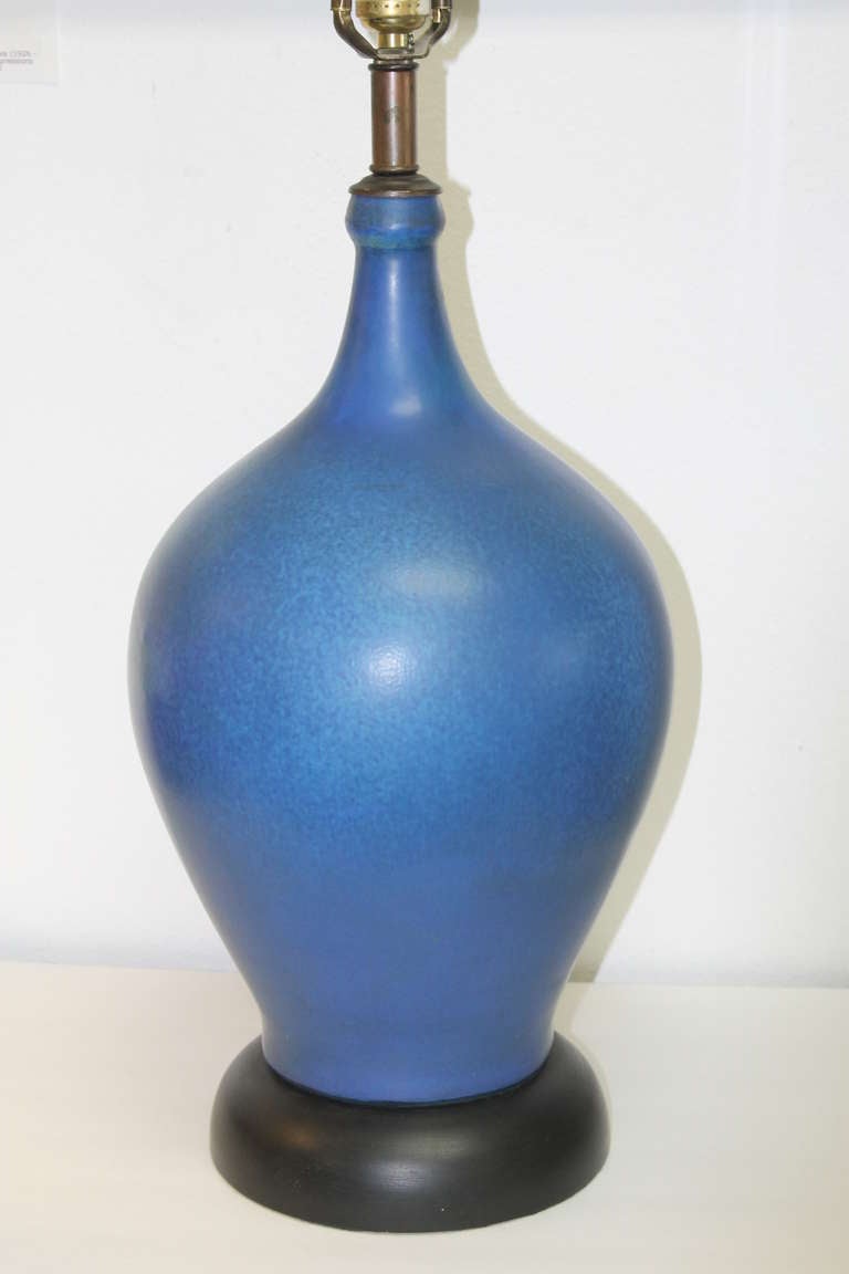 Ceramic Table Lamp Attributed to David Cressey