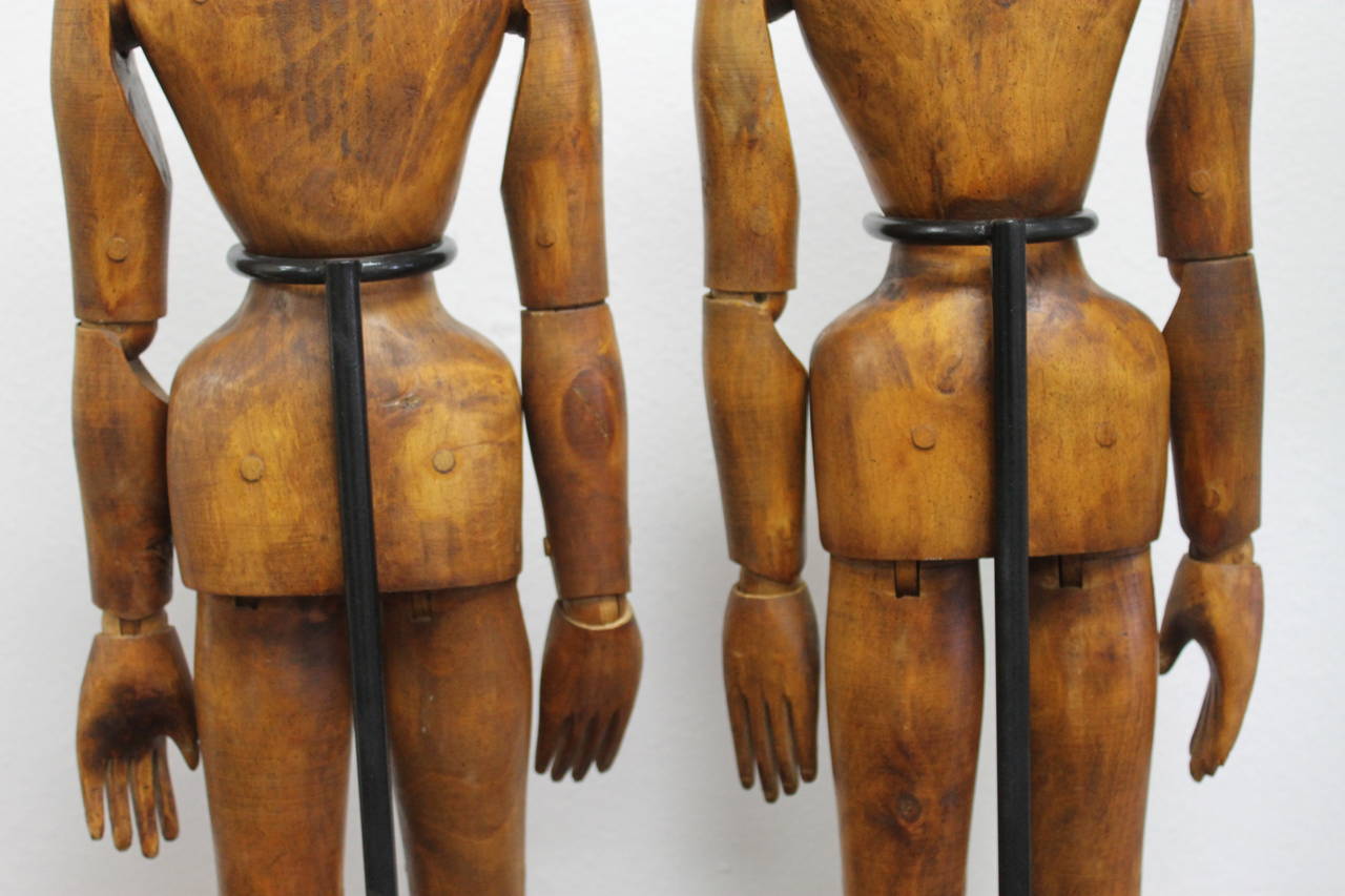 Articulated Wood Mannequins 4