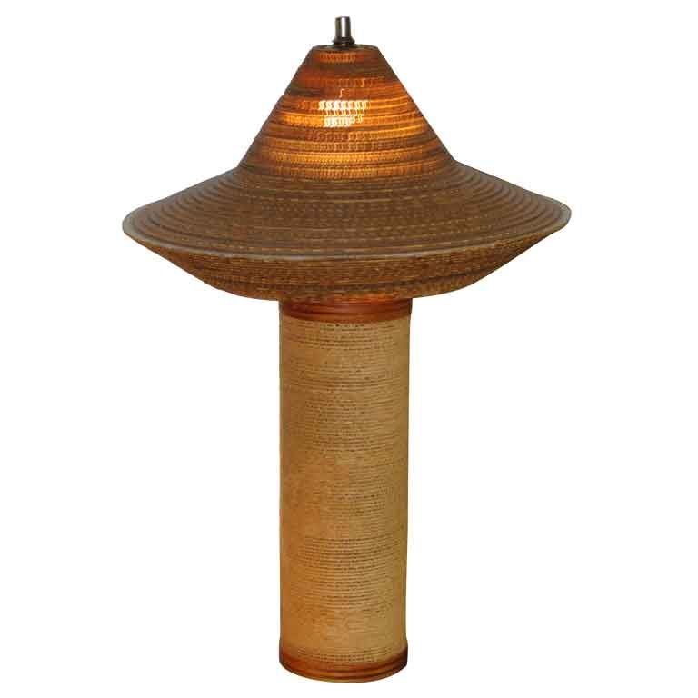 Corrugated Cardboard Lamp
