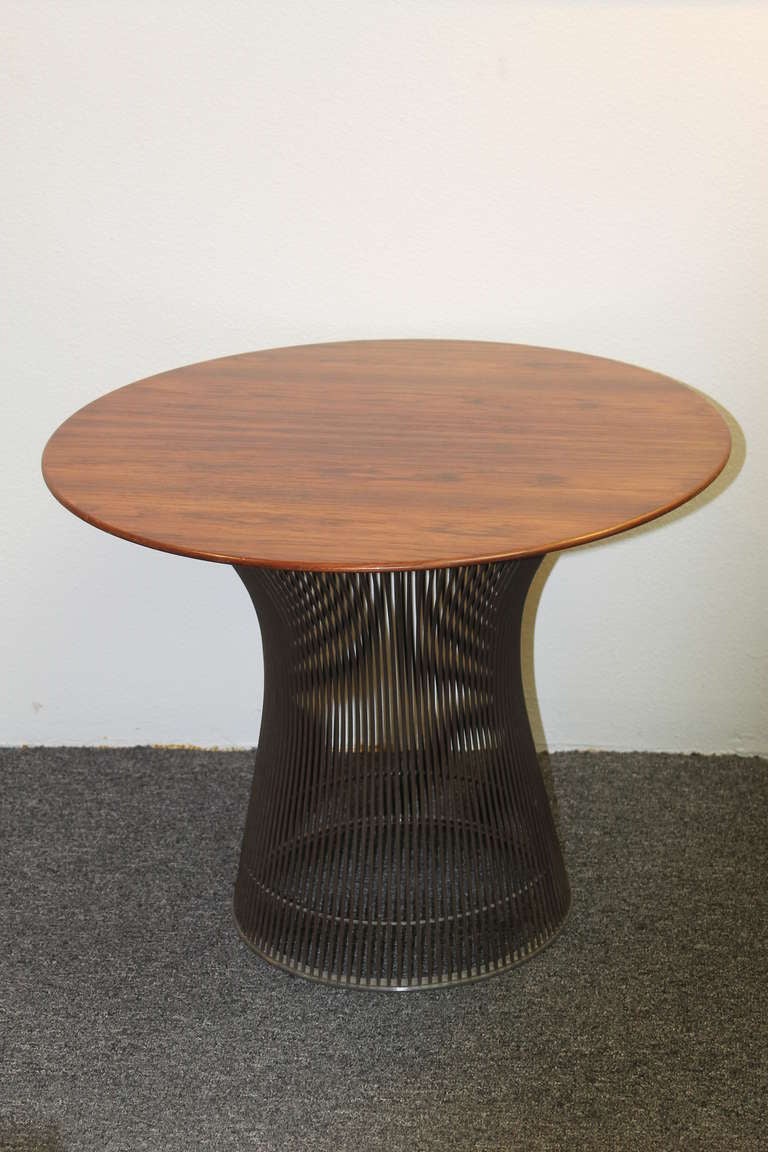 Warren Platner Rosewood Table