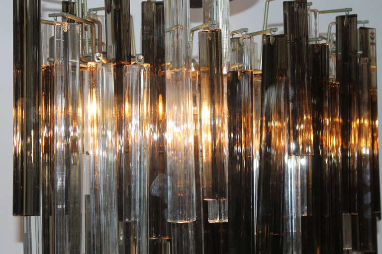 Crystal Chandelier, Camer Glass, Italy 1