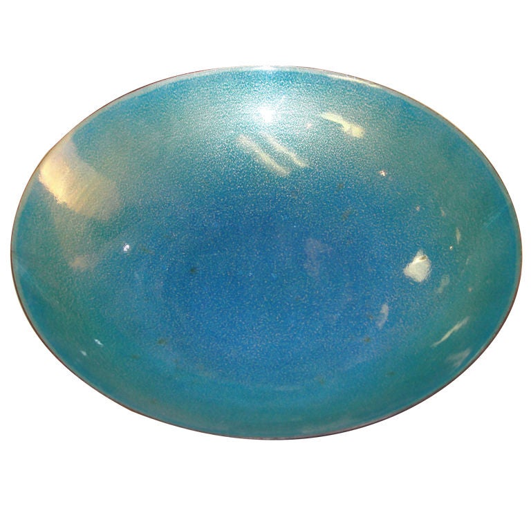Jade Snow Wong Enamel Bowl