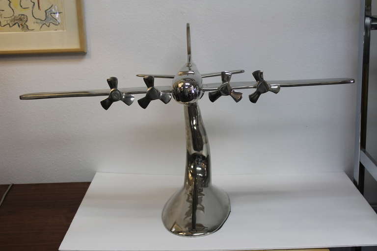 Aluminum Model Airplane