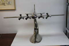 Vintage Aluminum Model Airplane