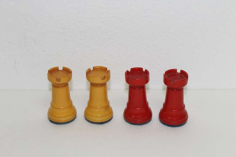 Mid-20th Century Bakelite Chess Set