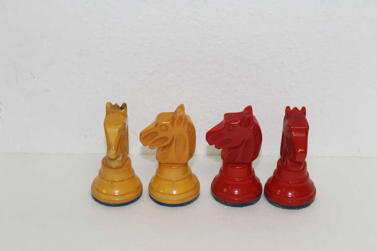 Bakelite Chess Set 1