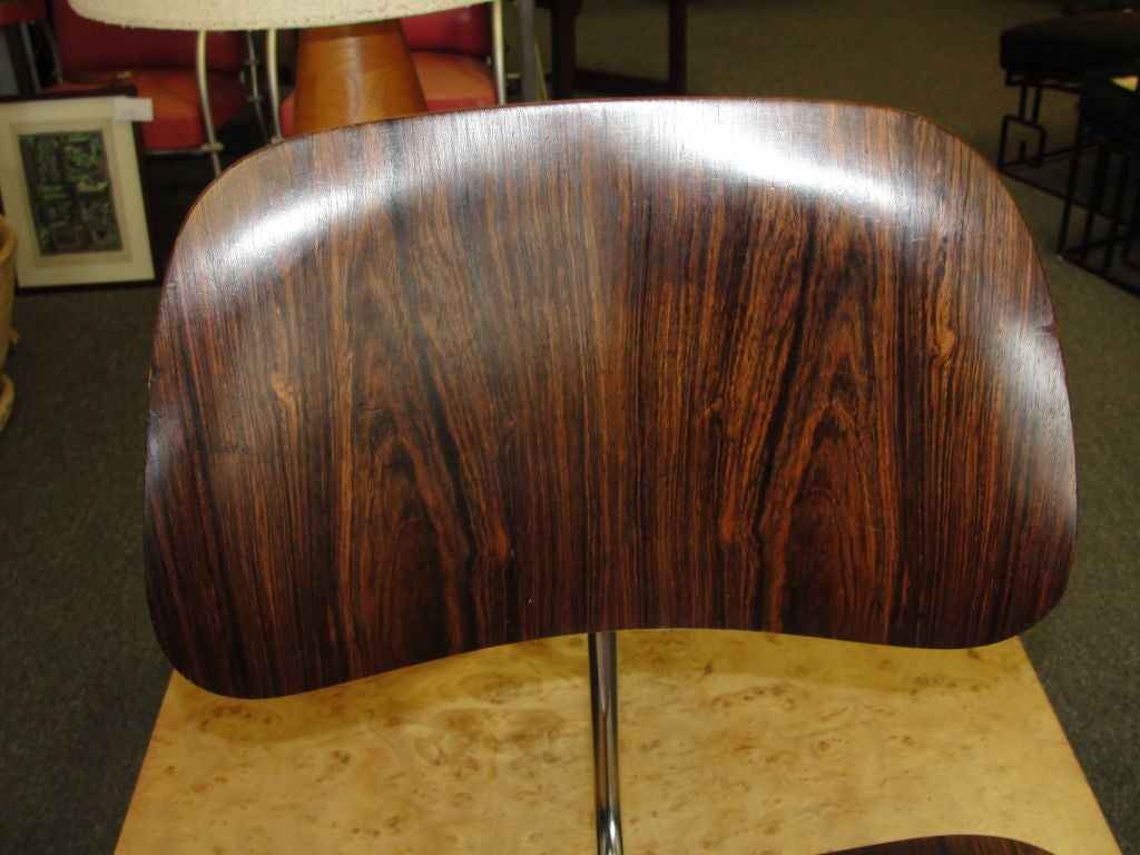 Eames Rosewood DCM In Excellent Condition In Palm Springs, CA