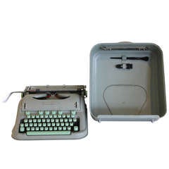 Used Hermes Portable Typewriter