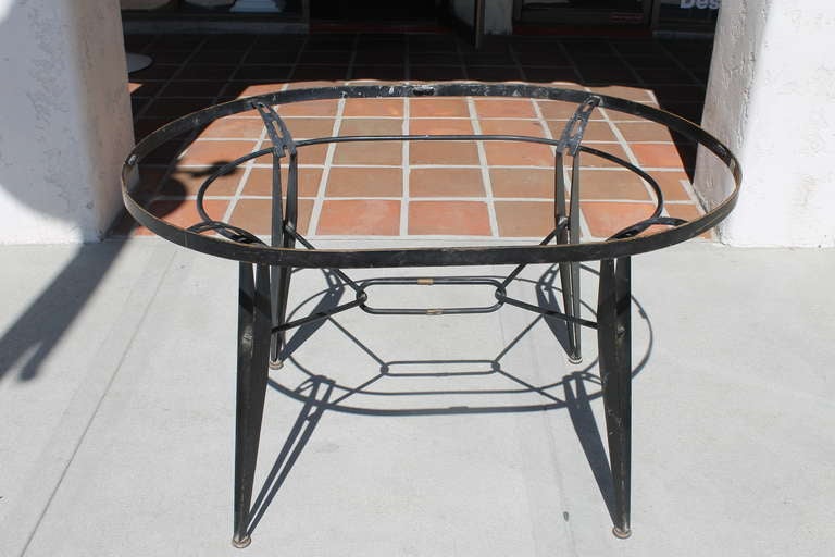 Table in the Manner of Gio Ponti In Excellent Condition In Palm Springs, CA