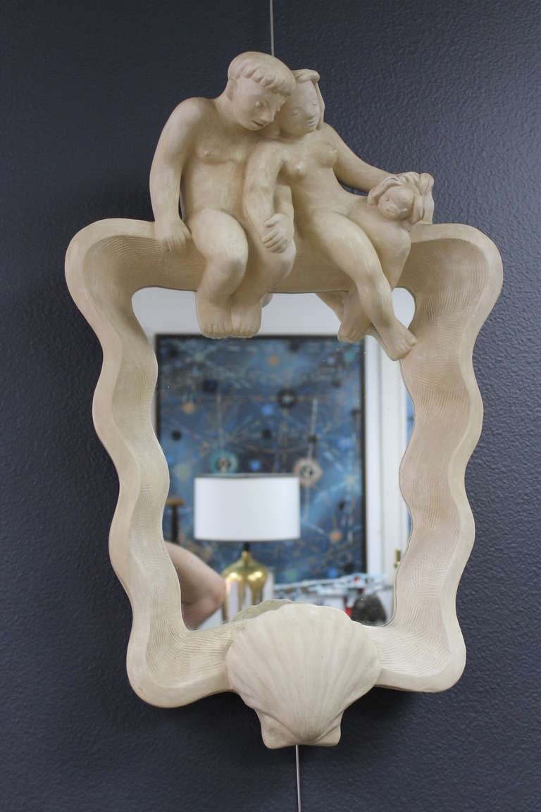 Cecilia Graham Mirror (Couple with Dog), circa 1939