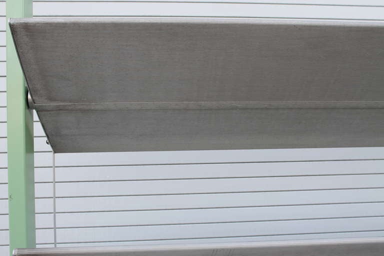 Aluminum Screen in the manner of Jean Prouve 1