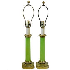 Opaline Glass Lamps