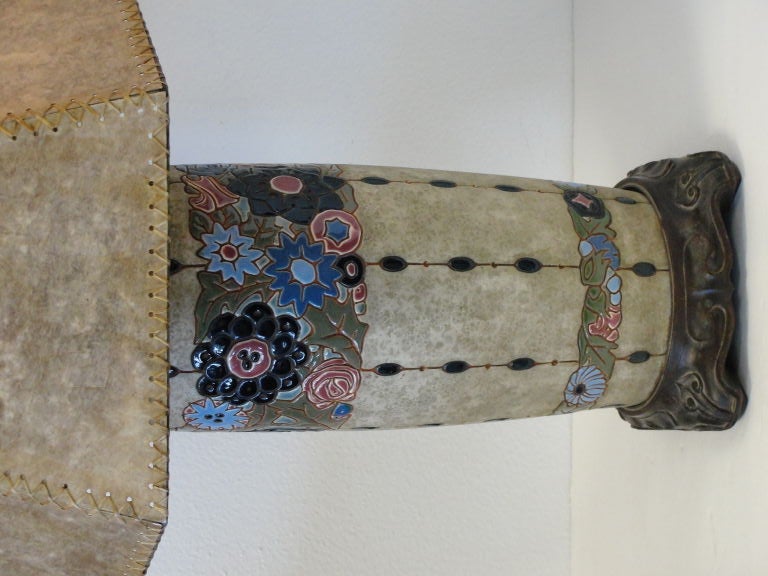 Amphora Pottery lamp