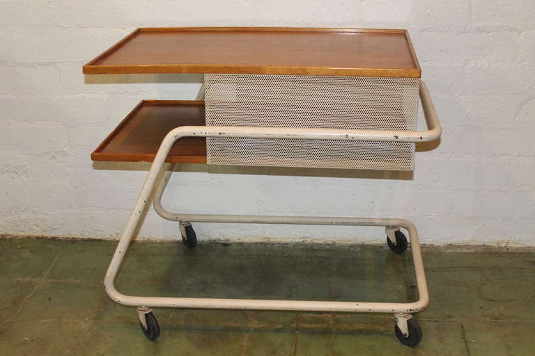 Prototype service cart by Franziska and James Hosken, Hosken Inc.
This was one of Hosken’s most successful design. This unique example is a prototype from the designer’s own collection.