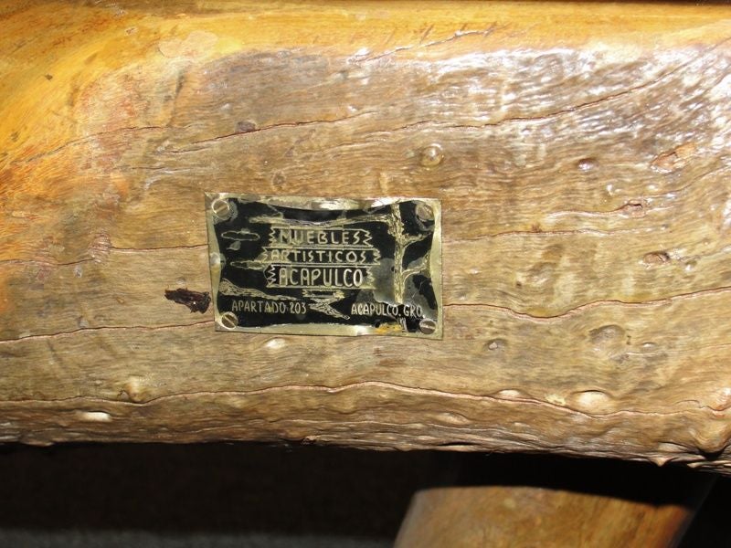 Monumental Wood Table/Bench