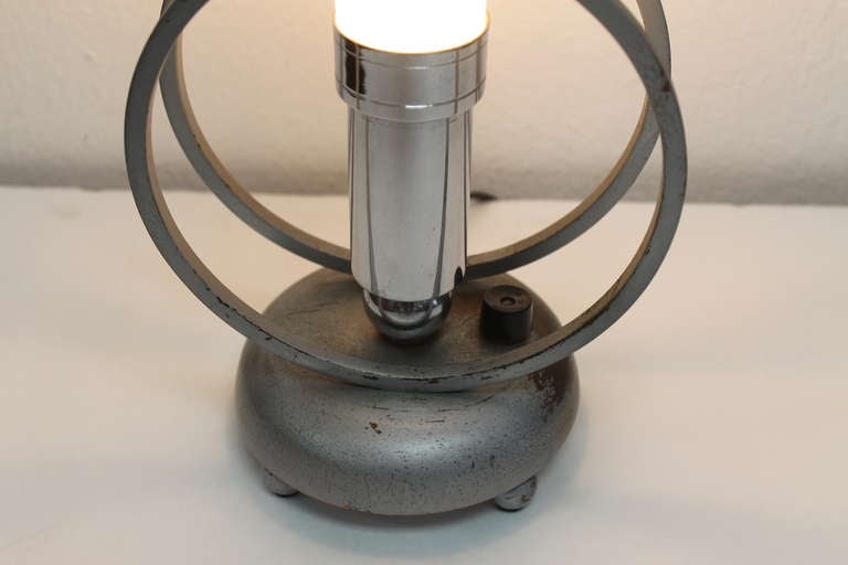 American Art Deco Boudoir Lamp
