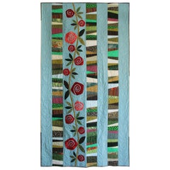 Quilt, Reminiscent of Charles Rennie Mackintosh