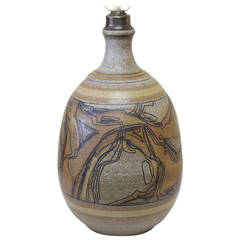 Ceramic Lamp by Wishon-Harrell