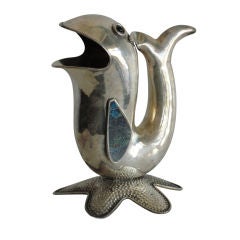 Vintage Los Castillos  fish pitcher