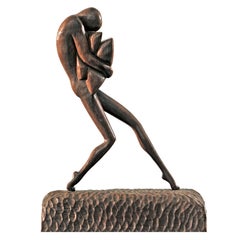 Robber-Holz-Skulptur aus Getreide