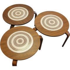 Vintage Side Tables (Manner of Thonet)