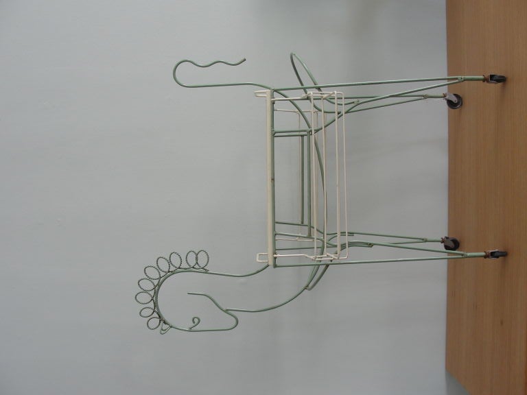 Frederick Weinberg Horse Bar Cart