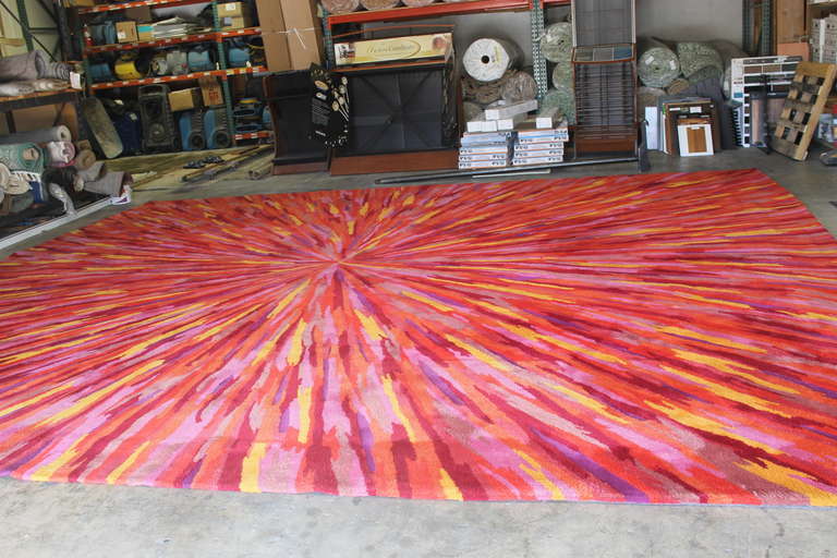 Monumental Edward Fields Rug In Excellent Condition In Palm Springs, CA